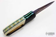 Linerlock Flipper - Bushman Rock Art