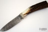 "Trail Guide" Damascus & Stag Hunter
