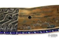 Damascus & Mastodon Ivory Folder