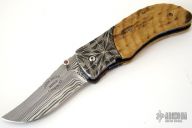 Damasteel & Mastodon Ivory Folder
