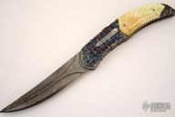 Damascus & Gold Lip Pearl Auto