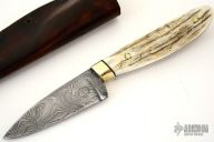 Damascus & Axis Antler Hunter