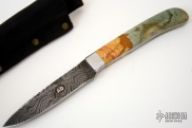 Damascus & Wild Horse Jasper Hunter