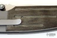 TAD Dauntless Linerlock - Green Micarta (#007)