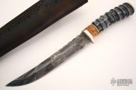 Damascus & Gemsbok Horn Fighter