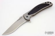 "Overkill" Flipper - Carbon Fiber Inlay