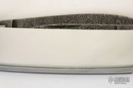 Two Blade Damascus & Pearl Folder (#874)