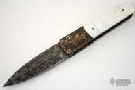 Damascus & Mother of Pearl Auto