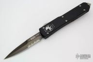 120-2 Ultratech - Bayonet Grind Black Serrated