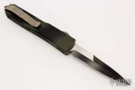 120-2GC Ultratech Bayonet Green Camo Serrated