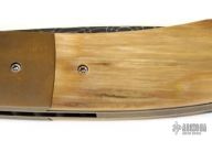 Damascus & Mammoth Ivory Folder