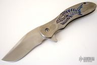 Carved Framelock Flipper