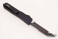 123-UMS Ultratech T/E - Black Serrated Tactical