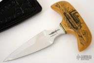 Push Dagger w/ Scrimshaw
