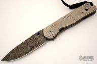 Large Sebenza - Damascus / Decorated