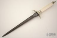 Damascus & Ivory Letter Opener