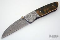 Damasteel & Mammoth Ivory Folder