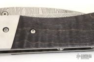 Damascus Linerlock Folder