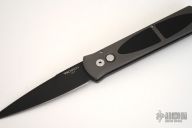 Godfather Custom - Titanium w/ Black G10 Inlays