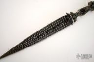 Filigreed Damascus Dagger