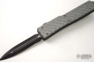 UTX-70 D/E Two Tone Plain Edge - Platinum Carbon Fiber