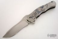 Carved Framelock Flipper