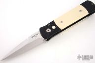 Godson Tuxedo Limited - Black / Ivory Micarta / Plain Mirror