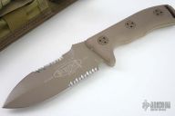 Currahee - Tan D/E Serrated (02/2009)