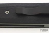 Godfather 900 - Special Grey Handle / Black G10 Inlays / Satin Blade