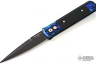 Godfather 909BT - Jazz Handle / Black G10 Inlays / Black Blade