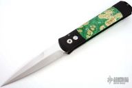 Godfather Blade Show '03 - Green Burl Wood Inlays / MP Blade (#14 of 25)