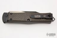 137-1T-LS Cobra Bowie - Black Tactical Serrated / LSCF