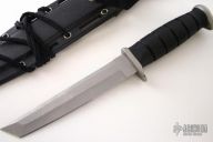 Partially Serrated Tanto