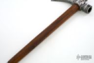 Damascus Pipe Tomahawk w/ Hidden Knife