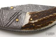 Damascus & Stag Folder
