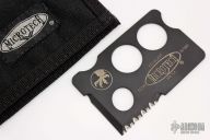 141-2 Assailant - Credit Card Knife - Black Serrated
