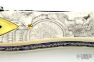 Scrimshawed Mayan Folder