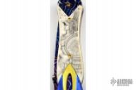 Scrimshawed Mayan Folder