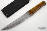 Damascus Fixed Blade
