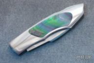 Exquisite Black Pearl  Lock Back