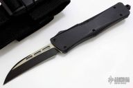 147-10 Troodon Wharncliffe Black Tactical Plain Edge