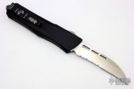 147-8 Troodon Wharncliffe Satin Serrated Edge