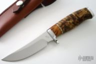 #312-70 Maple Burl & Black Ash Burl Trailing Point