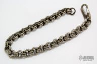 14 Gauge 50/50 Punched and Butted Titanium Bracelet