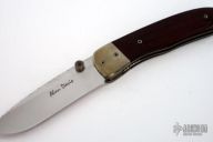 Linerlock Folder - Maroon Micarta