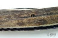 Damascus & Antler Folder