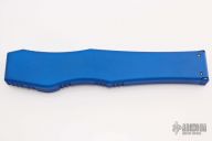 150-6BL Halo V T/E - Blue Satin Full Serrated