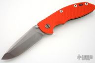 XM-18 Framelock - 3 1/2" (Tumble Finish / Orange G10)