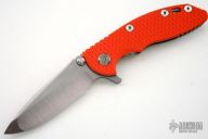 XM-18 Framelock Flipper - 3" (Satin Finish / Orange)