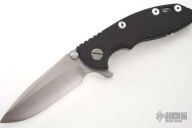 XM-18 Framelock Flipper - 3" (Hand-Ground / Carbon Fiber)